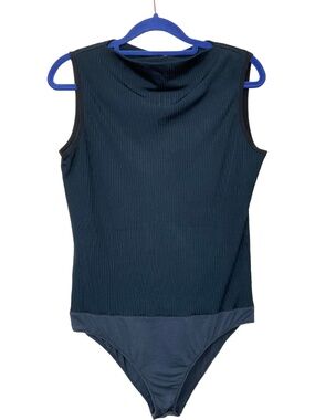 Alysi Ribbed‎ Sleeveless Bodysuit